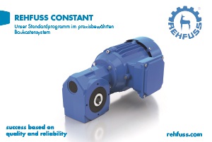 Rehfuss Getriebe, Standard, Constant, Baukastensystem